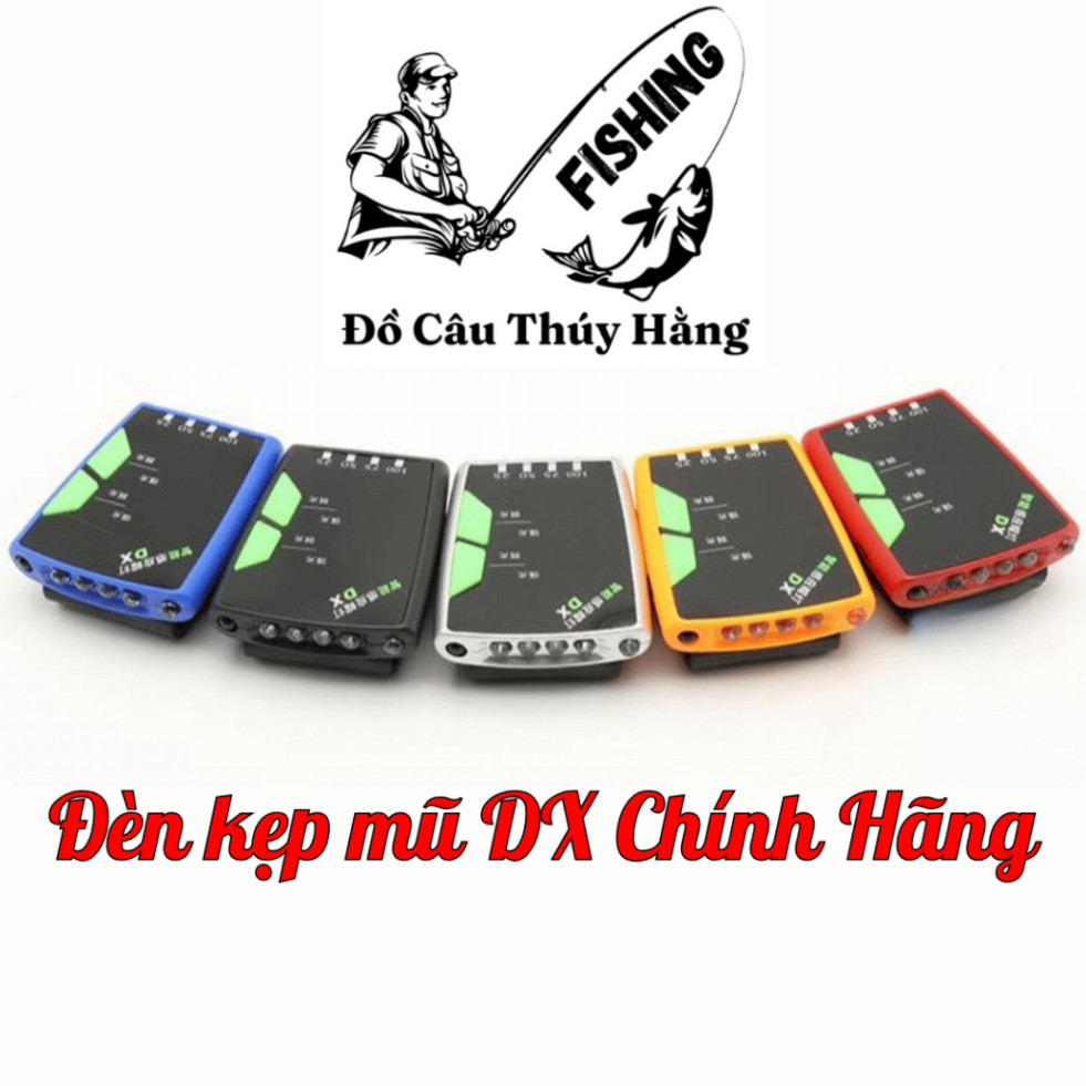 Đèn Kẹp Mũ DX18 Cảm Biến Chống Nước Hỗ Trợ Câu Cá Ban Đêm Chính Hãng Đồ Câu Thúy Hằng hàng mớiv12ads