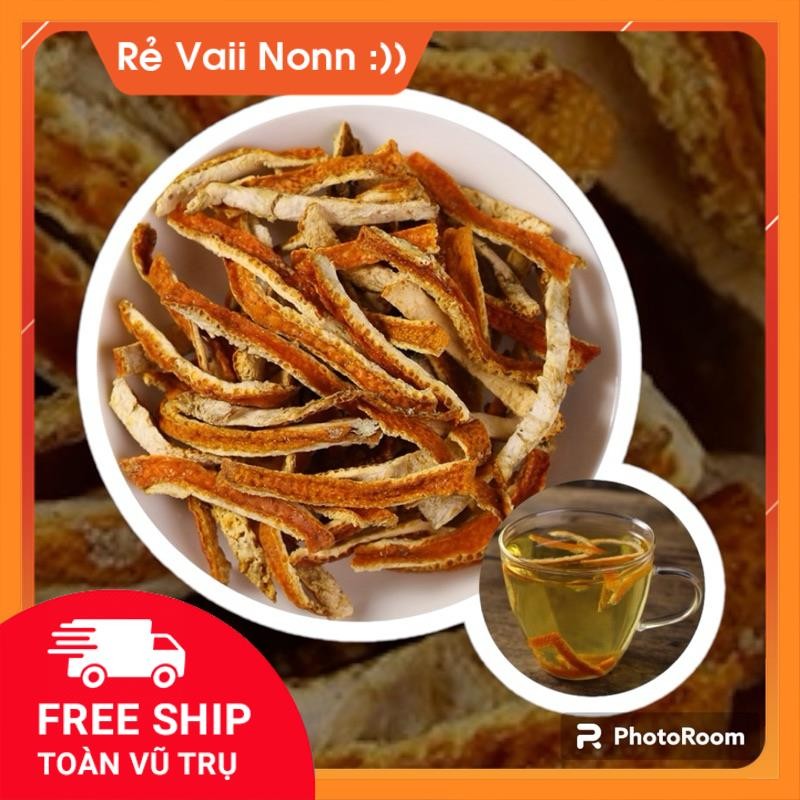 Trần Bì Sấy Khô  (Sạch, Thơm) Trừ Ho, Bổ Phế, Giảm Đau Rát Họng 100g