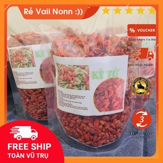 Kỷ tử đỏ 500gr sấy khô quả to đỏ đều giúp đẹp da, bổ máu, dễ ngủ, sáng mắt