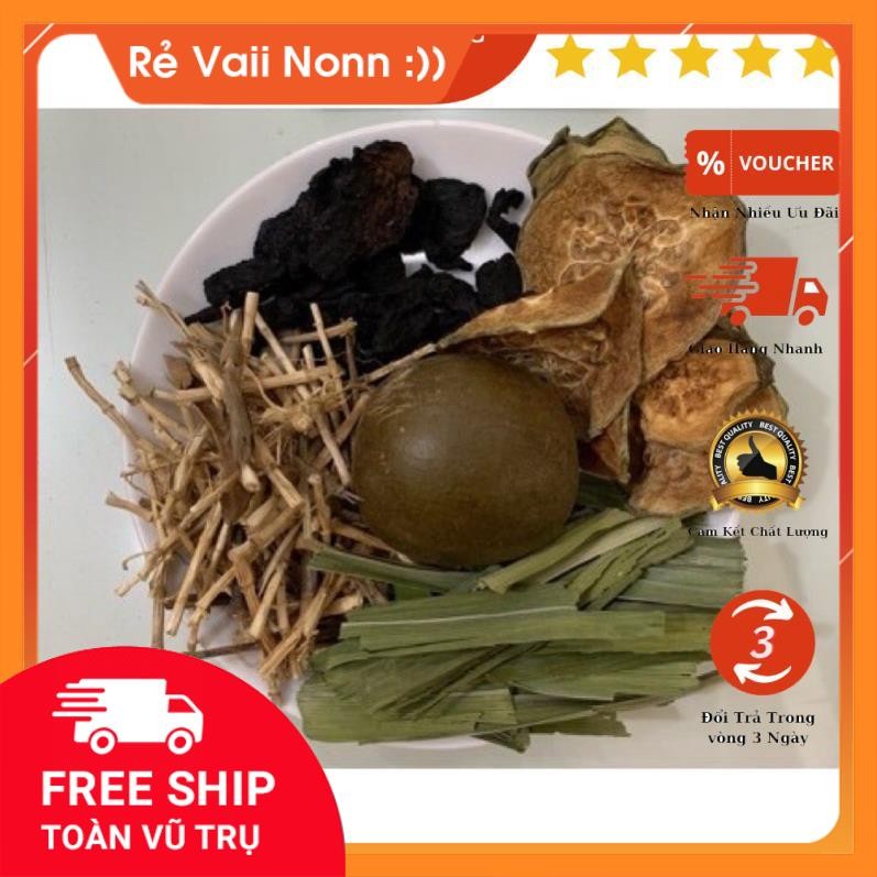 Set trà sâm bí đao - tặng kèm hạt chia