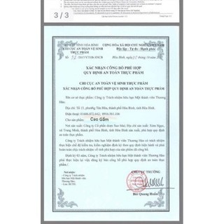 100gr Cao gắm nguyên chất