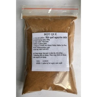 Bột quế sạch nguyên chất (Khô, Thơm, Mịn)