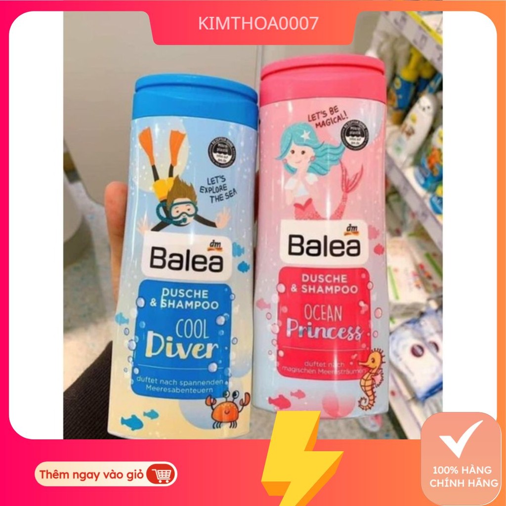 SỮA TẮM GỘI BALEA CHO BÉ