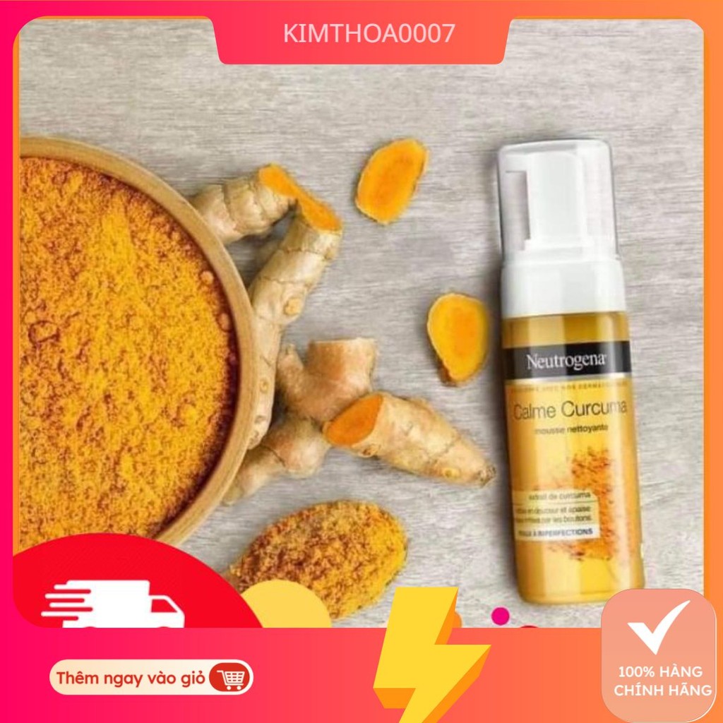 (Chuẩn Đức) Sữa Rữa Mặt Nghệ Neutrogen