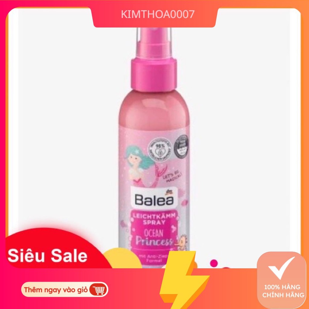 Xịt Dưỡng Tóc Cho Bé Balea
