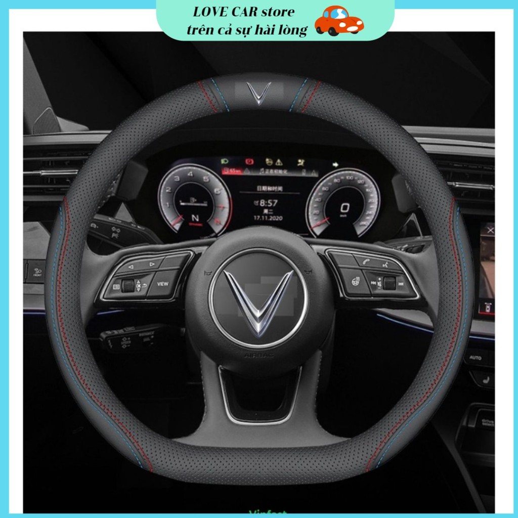 Bọc Vô Lăng Da Nappa Love car store