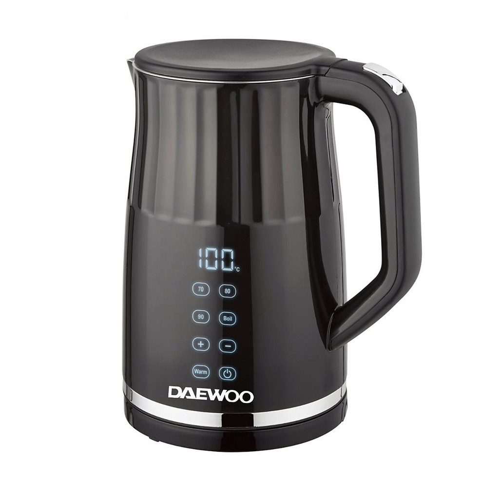 Ấm đun siêu tốc Daewoo 1.7L DWK-17DGT điều khiển cảm ứng, chỉnh nhiều mức nhiệt, bảo hành 2 năm