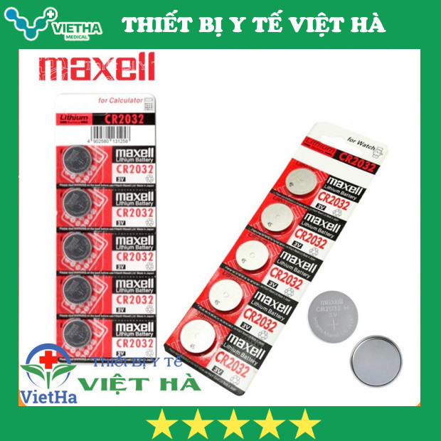 Combo vỉ 5 viên pin maxell cr2032