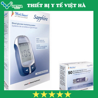 Que thử đường huyết sapphire plus 50 que