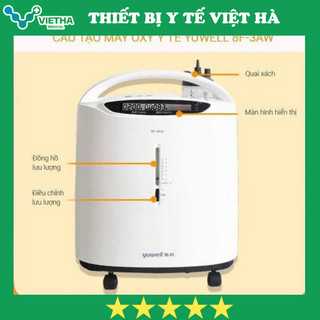 Máy y tế yuwell 8f-3aw máy tạo oxy cá nhân