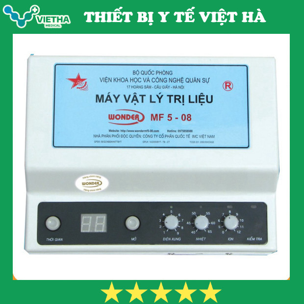 Máy vật lý trị liệu wonder mf5-08 Bộ Quốc Phòng