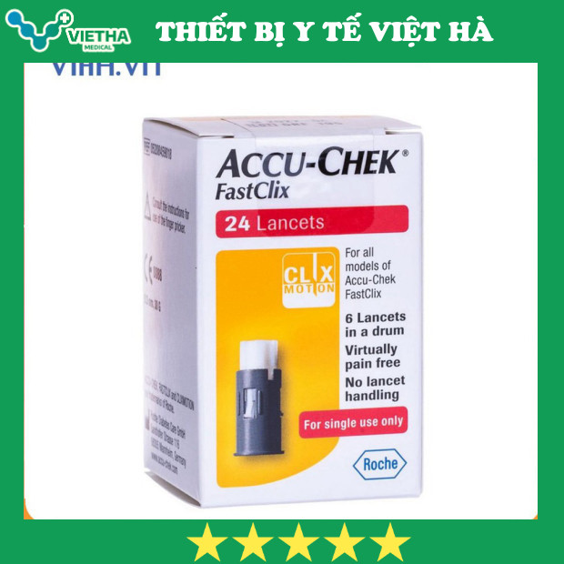 Kim lấy máu Accu check FastClix