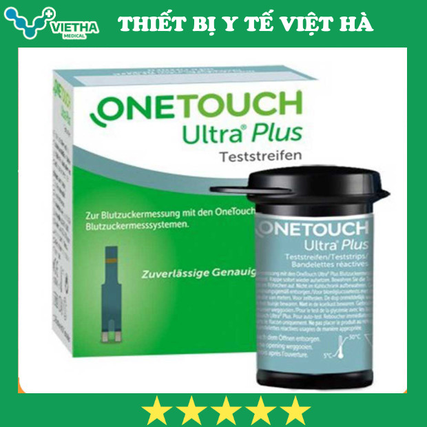 Que thử đường huyết Onetouch Ultra Plus (25que)