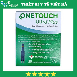 Que thử đường huyết Onetouch Ultra Plus (25que)
