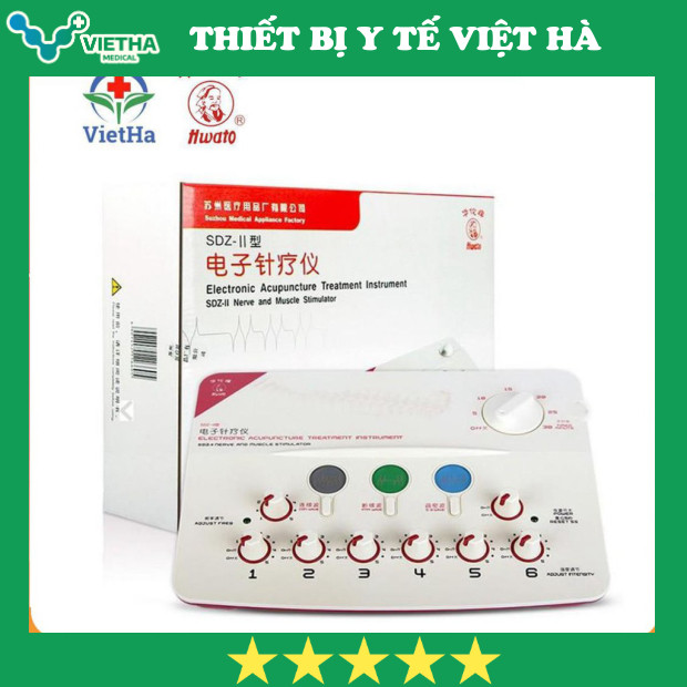 MÁY ĐIỆN CHÂM ( CHÂM CỨU ) HOA ĐÀ HWATO-SDZ II ĐỎ