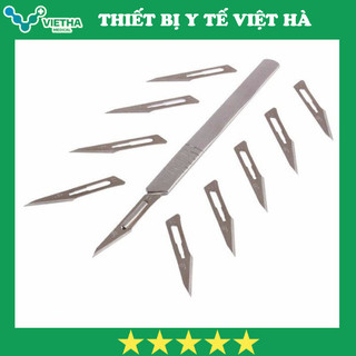 Hộp 100 Lưỡi dao mổ KIATO (tặng 1 cán dao mổ)