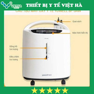 Máy tạo oxy y tế yuwell 8f-3aw máy tạo oxy cá nhân