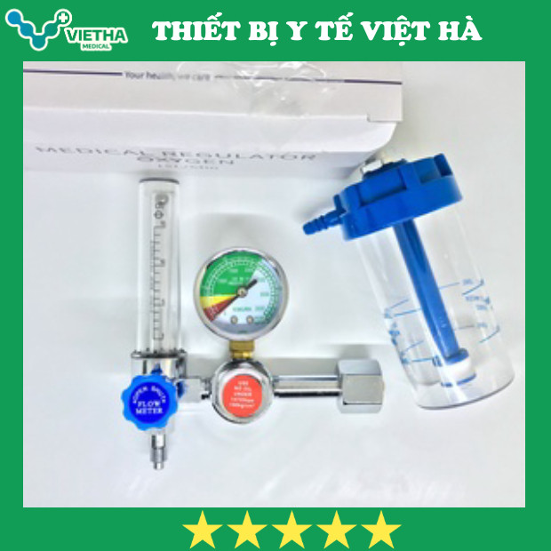 Đồng hồ đo áp suất khí oxy Kimura (Dùng cho bình Oxy)