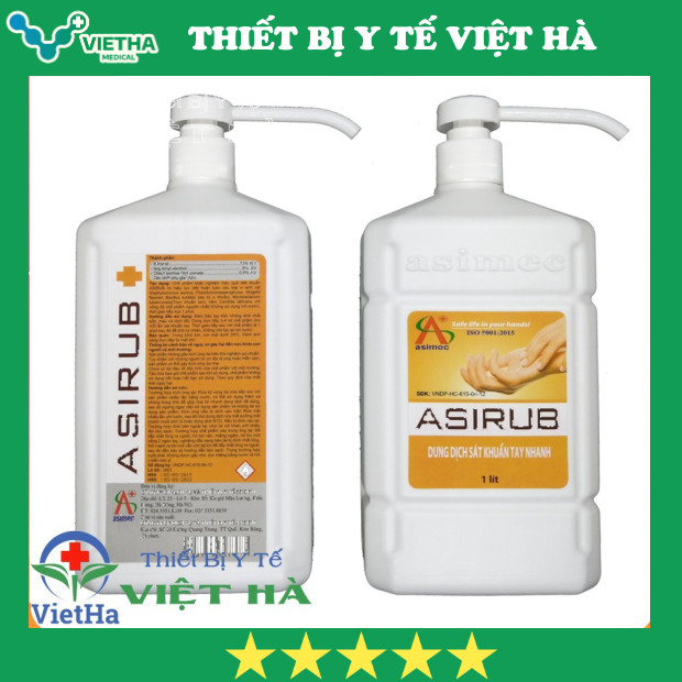 Nước sát khuẩn tay Asirub