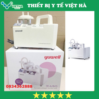 Máy hút dịch, hút đờm 1 bình Yuwell 7E-A Máy hút mũi cho bé