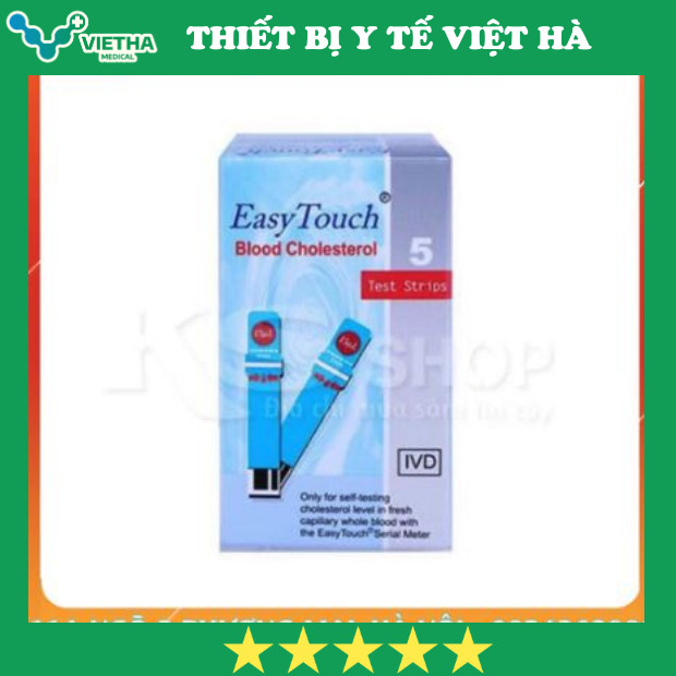 Que Thử Mỡ Máu Máy Đo Đường Huyết Easy Touch
