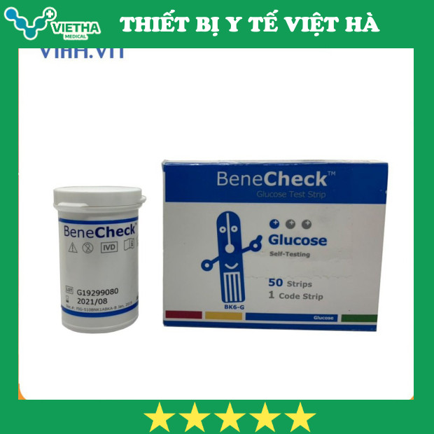 Que thử Glucose, Acid Uric, Cholesteron máy BeneCheck Plus
