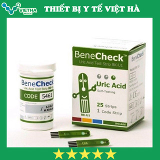 Que thử Glucose, Acid Uric, Cholesteron máy BeneCheck Plus