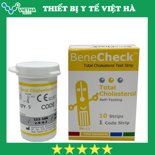 Que thử Glucose, Acid Uric, Cholesteron máy BeneCheck Plus