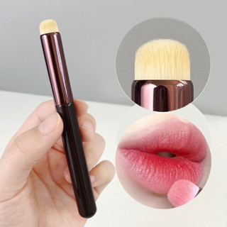 Cọ Tán Son Môi Đầu Tròn Siêu Mịn- Makeup Brush Đầu tròn thân dài XỊN, lông mềm không rụng
