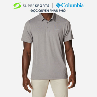 Áo Polo Ngắn Tay Chống Nắng Nam Columbia Tech TrailTM - Xám  - 1768702004
