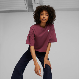 Áo Crop-Top Nữ Puma Classics Oversized - Đỏ  - 62138122