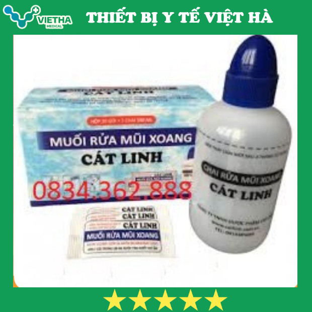 Muối rửa mũi xoang Cát Linh