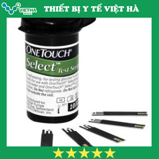 que thử đường huyết one touch select hộp 25 que