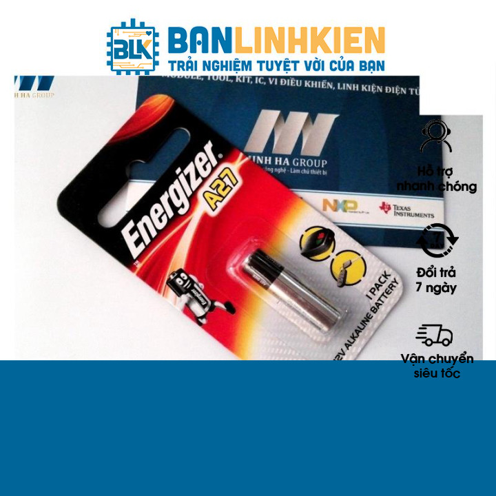 BLK [VN] PIN Energizer A27