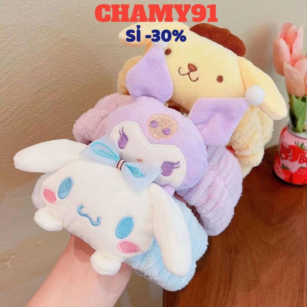 Băng Đô Cài Tóc Hình Thú Nhồi Bông Ba Chiều Dễ Thương A NẤM