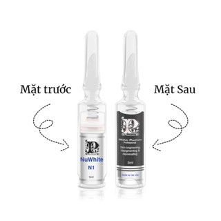 [HÀNG NHẬP KHẨU] KEM LÀM HỒNG NHŨ HOA - MIBITI PRUDENTE NUWHITE N1 L1A V1 H6 TEM XANH 5ML