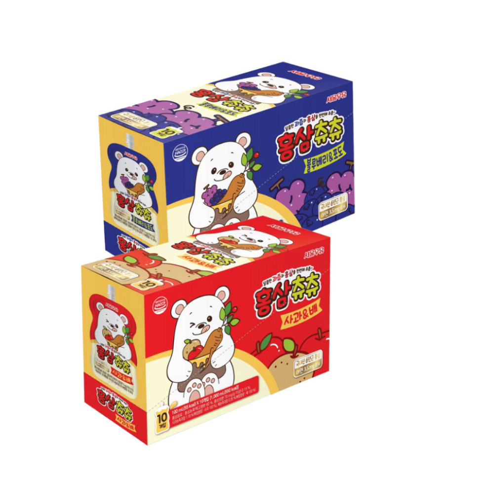 Nước Hồng Sâm Chuchu (Chu Chu) Hàn Quốc Cho Bé Giúp Bé Ăn Ngon Ngủ Ngon, Tăng Đề Kháng