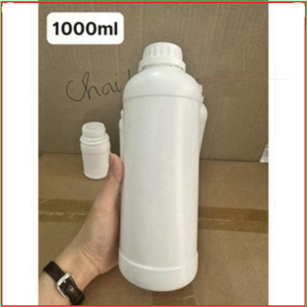 (SET 10sp)_chai 1l HDPE COMBO 10 chai, chai đựng nước giặt. chai đựng hóa chất, bảo vệ thực vật, cha