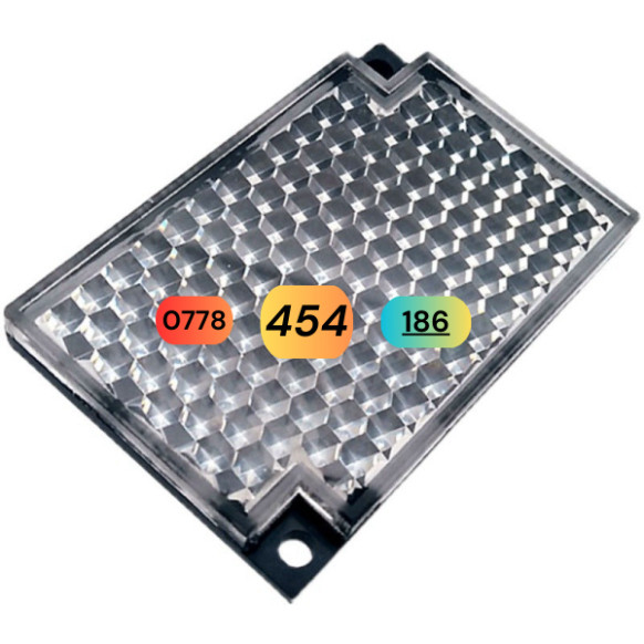 Tấm hành động tự nhiên TD-09, E39-R1 60Mm * 40mms Tấm bản năng Gương