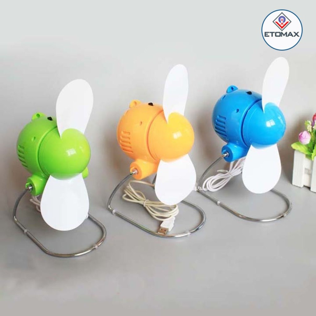Quạt con cóc mini cắm cổng USB