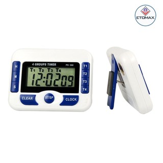 Đồng hồ bấm giờ đếm ngược điện tử 4in1 PS360