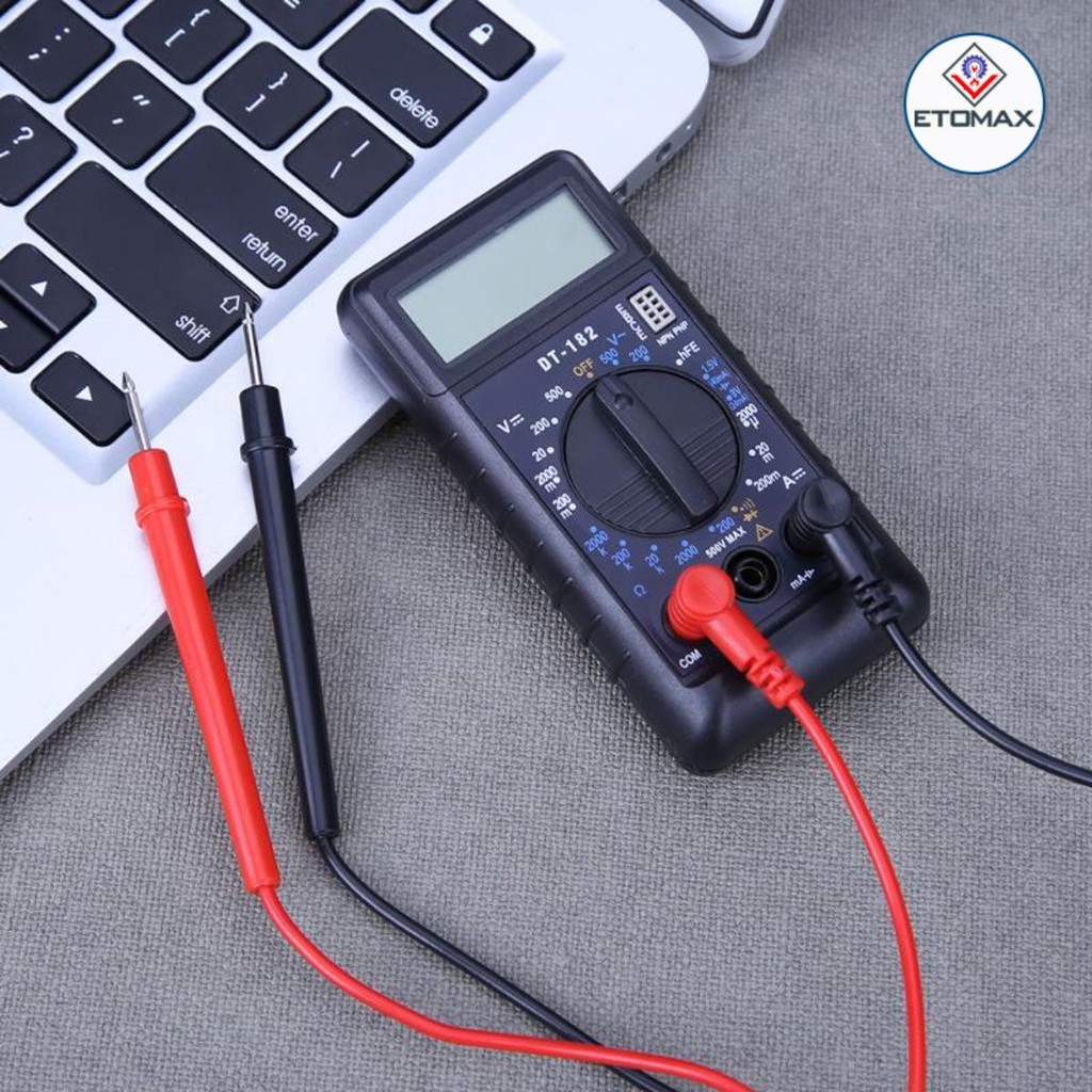 Đồng hồ đo điện vạn năng mini DT182