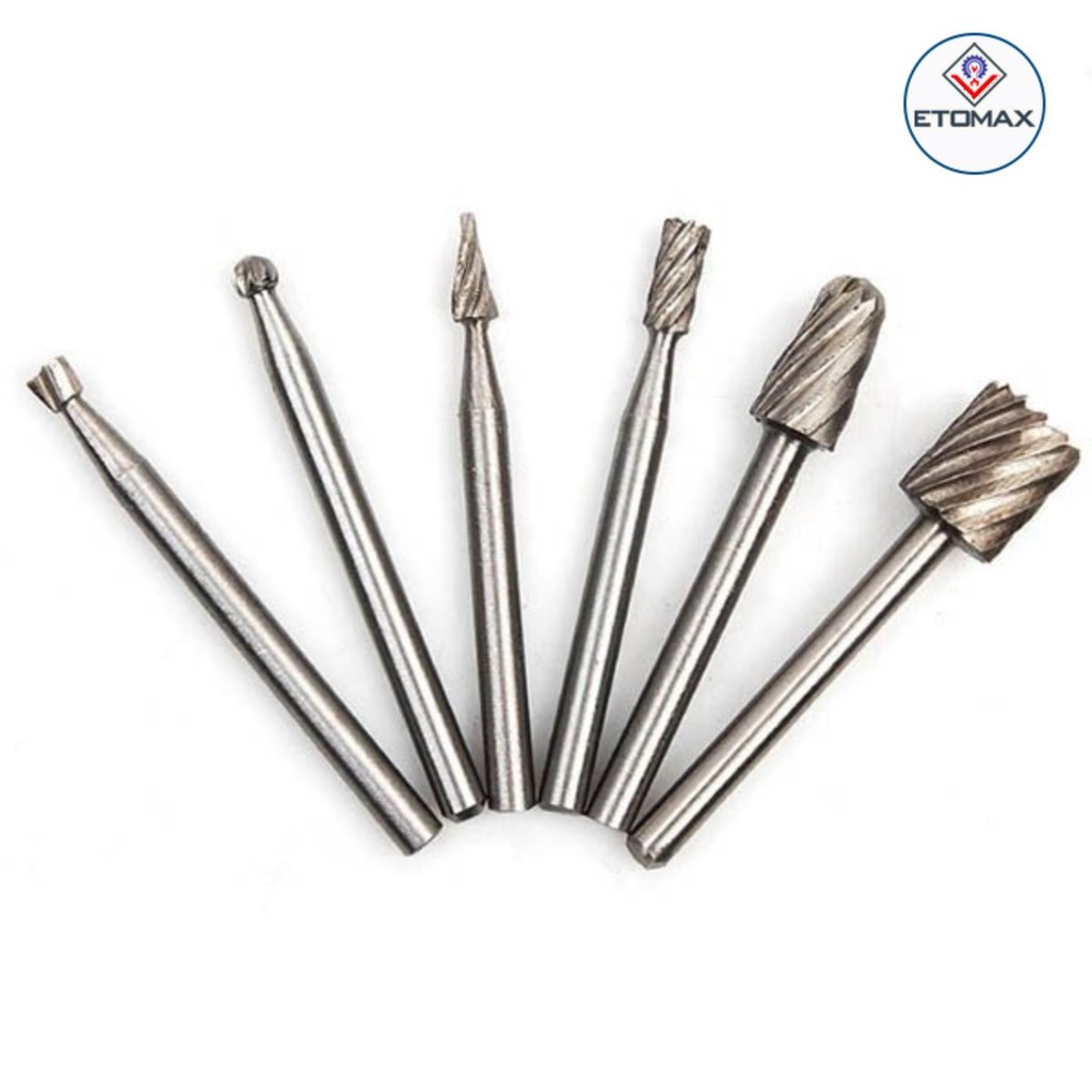 Bộ 6 mũi khắc chạm trổ