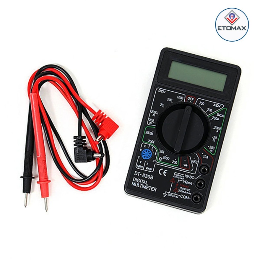 Đồng hồ đo điện vạn năng mini DT830B