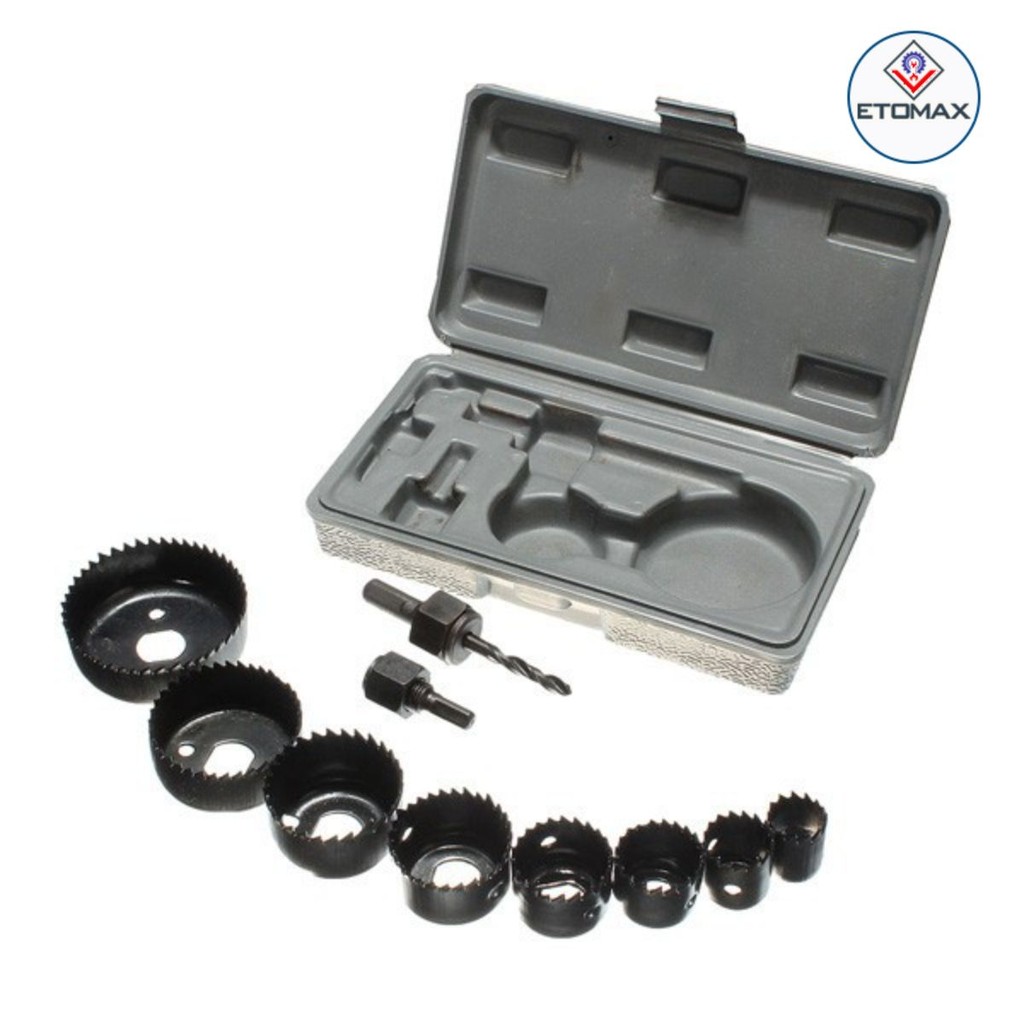 Bộ mũi khoan khoét lỗ 11 PCS