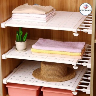 Kệ chia ngăn thông minh không cần khoan bắt vít, chia ngăn tủ quần áo, tủ bếp, vách ngăn nhà vệ sinh tiện lợi