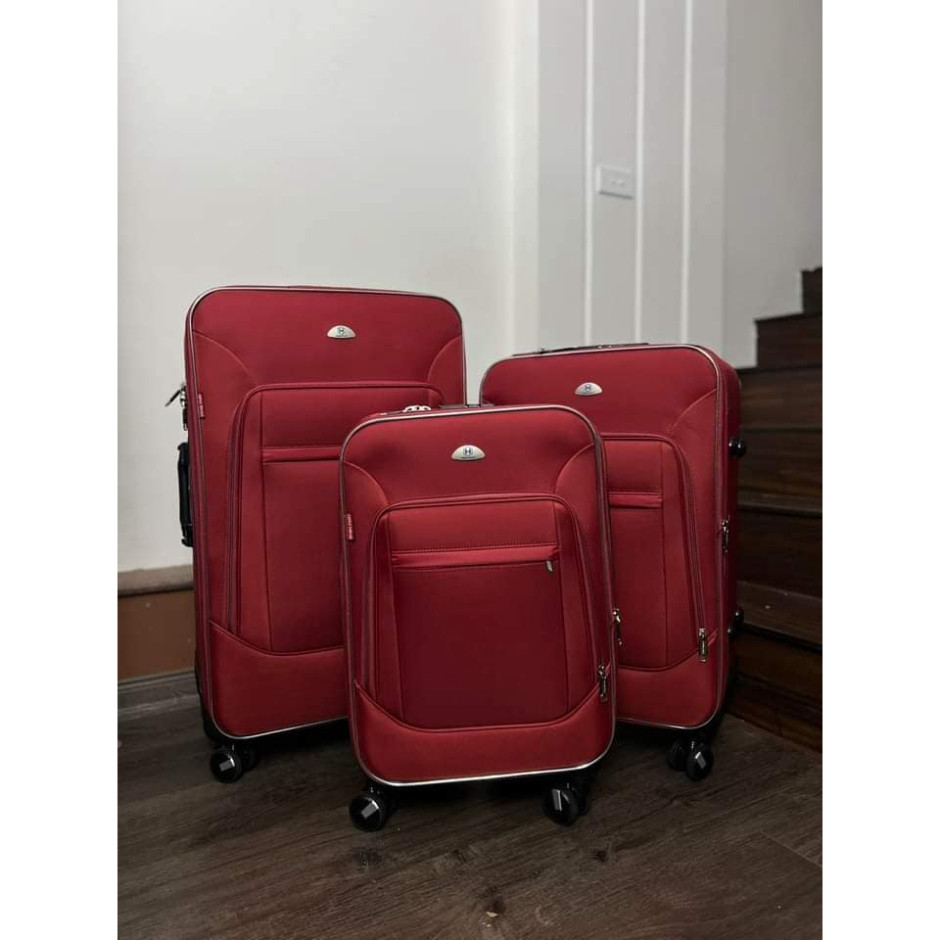 Vali Kéo Du Lịch Hùng Phát VLX-022 Chất Liệu Vải Dù kích thước 20, 24, 28 inch Bảo Hành 5 Năm