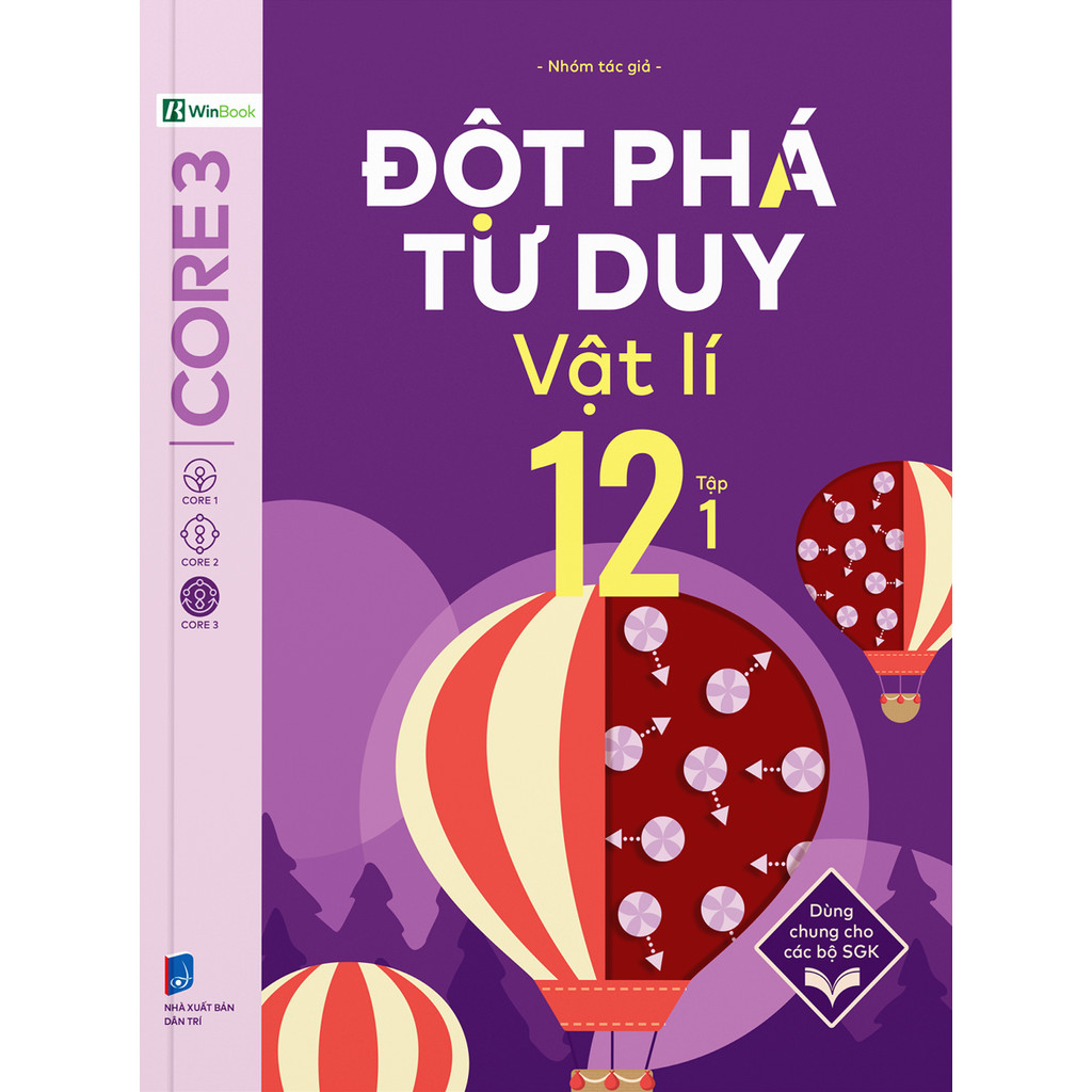 Sách - Đột Phá Tư Duy Vật Lí 12 Tập 1 - Winbook - Bản Quyền