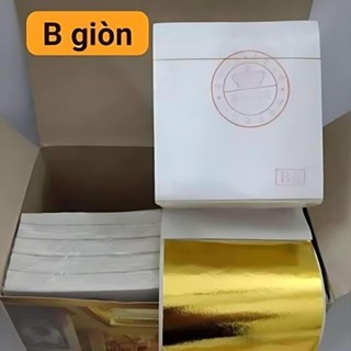  2000 lá vàng 24k Chaco Gold lá dát vàng đế vương trang trí tượng phật nội thất trên chất liệu gỗ thạch cao xi măng 