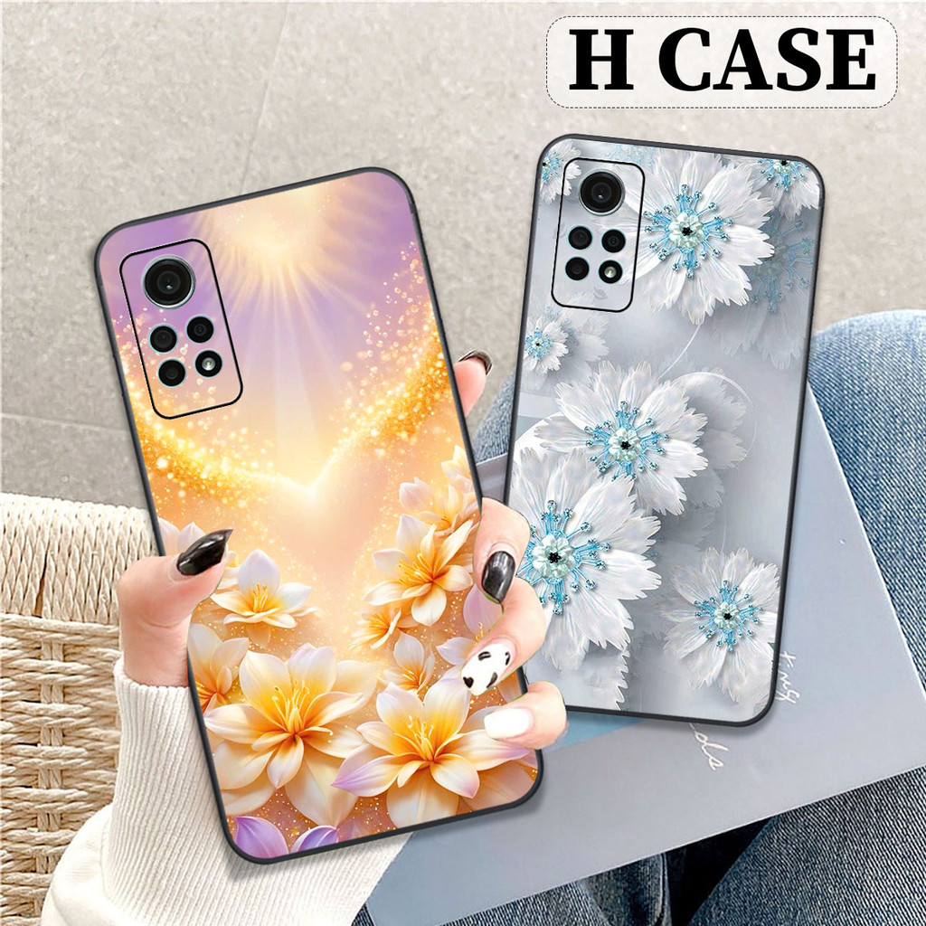 Ốp lưng Xiaomi Mi 10T Pro in hình hoa lá đẹp - H CASE